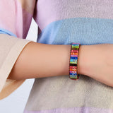 7 Chakra Natural Stone Bracelet - Healing Beads Bangle