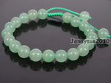 Adjustable Green Aventurine Beads Bracelet Healing Reiki 5Strands