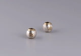 925 Silver Fengshui Wanzi Symbol Bead DIY Jewelry Findings