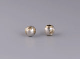 925 Silver Fengshui Wanzi Symbol Bead DIY Jewelry Findings