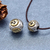 925 Silver Chinese Mythic Beasts Lucky Animal Beads DIY Jewelry