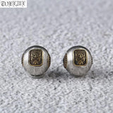 925 Silver Tibetan Zaki Lam Bead Sterling Buddhist Prayer Jazzlam Jewelry Beads
