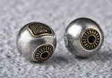 925 Silver Tibetan Zaki Lam Bead Sterling Buddhist Prayer Jazzlam Jewelry Beads
