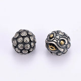 925 Silver Wealth Pixiu Beads Sterling Silver Piyao Loose Beads