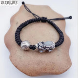 999 Silver Pixiu Bracelet Pure Silver Wealth Beaded Bracelet