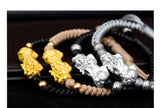 999 Silver Pixiu Bracelet Fengshui Wealth Good Luck Bracelet