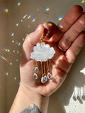 Acrylic Rain Cloud Earrings
