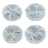 Moon Star Heart Keychain Pendant Resin Casting Molds