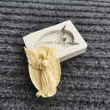 Angel Epoxy Resin Silicone Mold for Cake Decoration