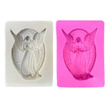 Angel Epoxy Resin Silicone Mold for Cake Decoration