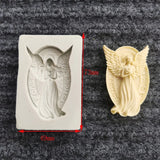 Angel Epoxy Resin Silicone Mold for Cake Decoration