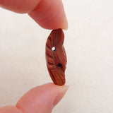 Red Sand Sun Wolf Head Pendant for DIY Jewelry