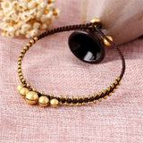 Ethnic Copper Bell Anklet Beach Jewelry Ankle Bracelet