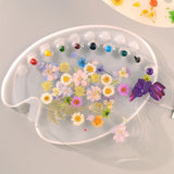 Oval Artist Paint Palette Casting Mold for Resin Art DIY