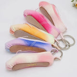 Colorful Ballet Shoes Keychain Pointe Shoe Keyrings Ornament