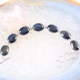 Natural Stone Tiger Eye Bracelet Adjustable Chain Bracelet