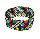 Hippy Friendship Bead Bracelet Crochet Woven Seed Beads