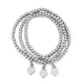 Heart Charm Adjustable Bracelets for Women Girl