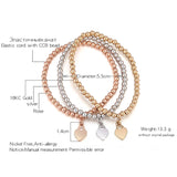 Heart Charm Adjustable Bracelets for Women Girl