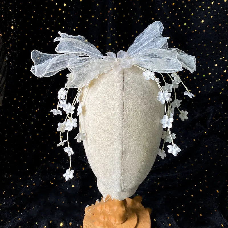 Floral Hair Clip Bridal Barette Wedding Accessories