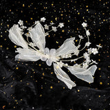 Floral Hair Clip Bridal Barette Wedding Accessories