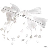 Floral Hair Clip Bridal Barette Wedding Accessories