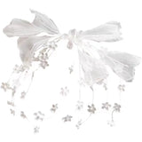 Floral Hair Clip Bridal Barette Wedding Accessories