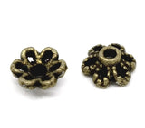 Antique Bronze Flower Bead Caps DIY Jewelry 6mmx2.8mm,300PCs