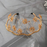 Beads Women Hairband Wedding Tiara Headband Bridal Crown Hair Accessories