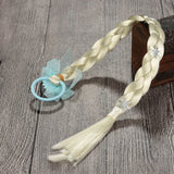 Lace Snow Flower Hair Rope Ponytail Headband