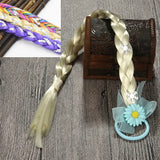 Lace Snow Flower Hair Rope Ponytail Headband