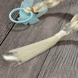 Lace Snow Flower Hair Rope Ponytail Headband