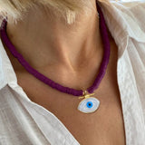 Bohemian Charm Evil Eye Pendant Jewelry Novelty Accessory