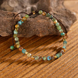 Bohemian Natural Stone Bracelet Chakra Beads for Women