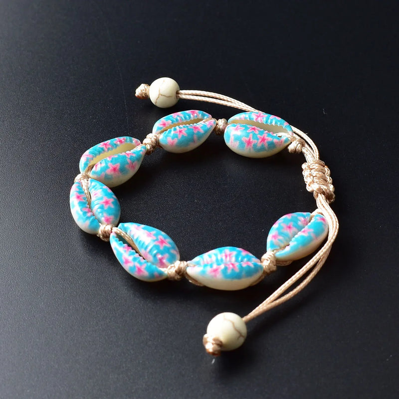 Bohemian Shell Ankle Bracelet Beach