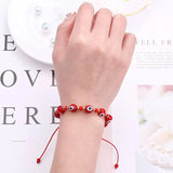 Adjustable Luck Beads Evil Eye Bracelet