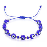 Adjustable Luck Beads Evil Eye Bracelet