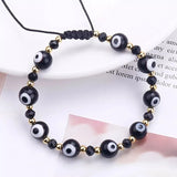 Adjustable Luck Beads Evil Eye Bracelet