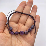 Irregular Stone Bracelet for Relaxation