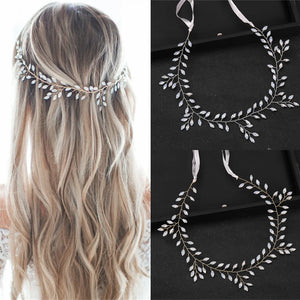 Bridal Hair Vine Headband Wedding Hair Accessories Comb Hair pins Hair Jewelry