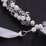 Crystal Pearl Bridal Headband Wedding Hair Accessories