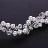 Crystal Pearl Bridal Headband Wedding Hair Accessories