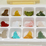 Fish Tail Charms Pendants Natural Stone