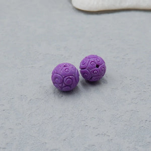 Ziyun Mother Gemstone Earring Bead 9x9x9mm
