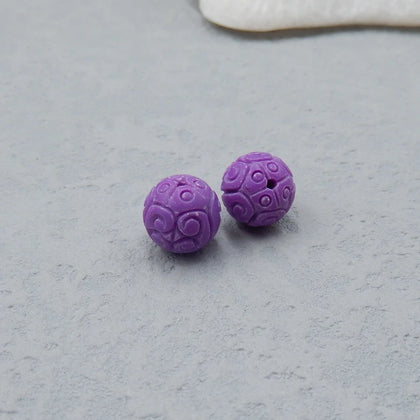 Ziyun Mother Gemstone Earring Bead 9x9x9mm