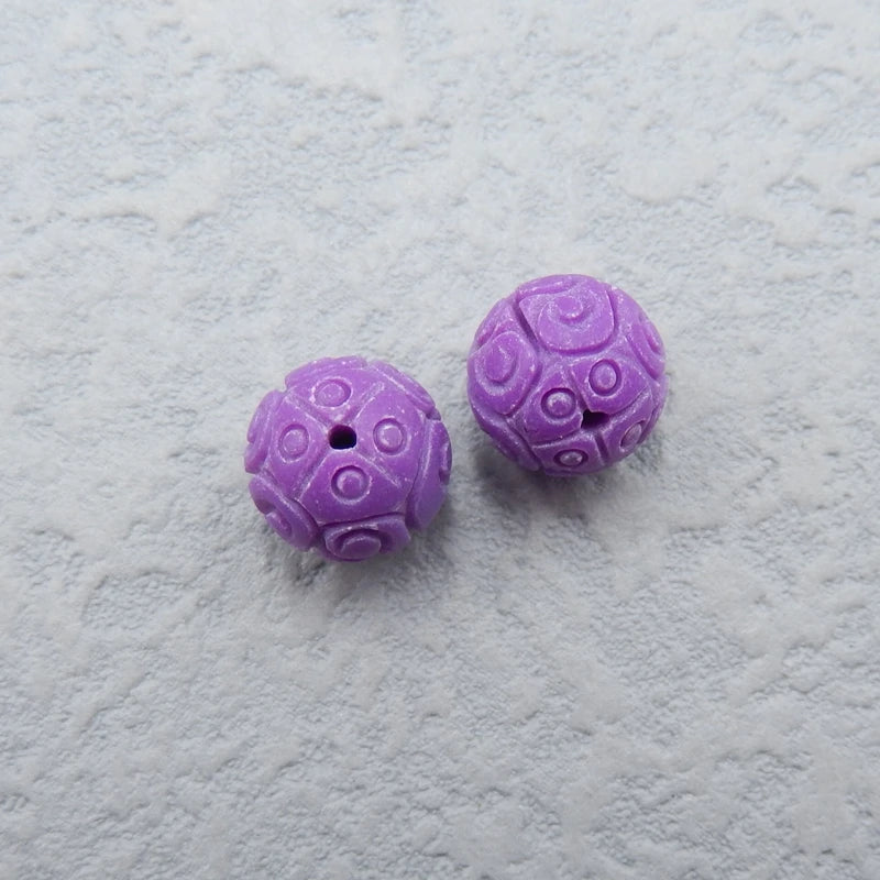 Ziyun Mother Gemstone Earring Bead 9x9x9mm