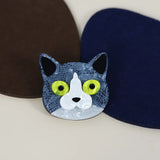 Multicolor Fox Brooch for Women Men Party Daily Scarf Suit Pins