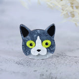 Multicolor Fox Brooch for Women Men Party Daily Scarf Suit Pins