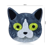 Multicolor Fox Brooch for Women Men Party Daily Scarf Suit Pins