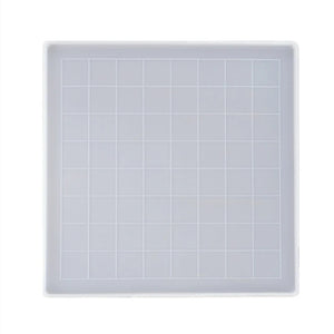Chess Set & Checker Game Board Resin Mold Epoxy Craft
